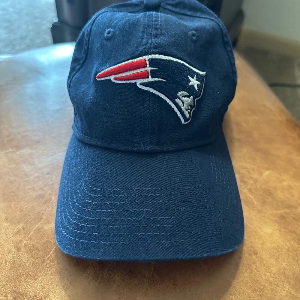 New Era Blue Patriots Logo Hat